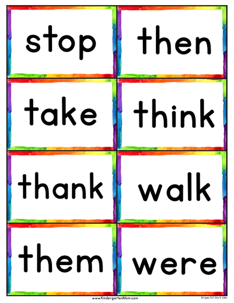 Sight Word Flashcards: Dolch 220 - EdZonePub