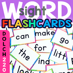 Sight Word Flashcards: Dolch 220