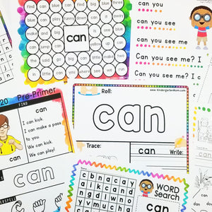 Sight Word of the Week Program (Preschool)
