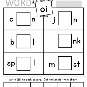 Build a Word with Vowels & Controlled R