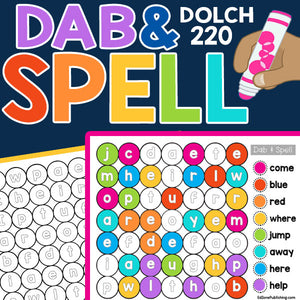 Dab & Spell Sight Words: Dolch 220