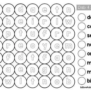 Dab & Spell Sight Words: Dolch 220