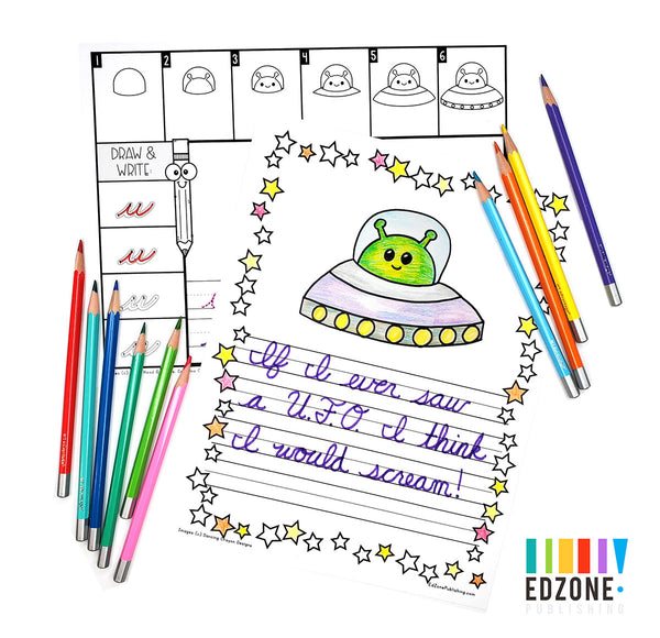 Direct Rule Drawing Example Directed Drawing Bundle - EdZonePub