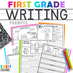 First-Grade Writing Prompts Bundle