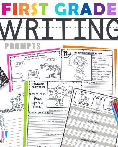 First-Grade Writing Prompts Bundle