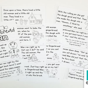 The Gingerbread Man Literacy Pack