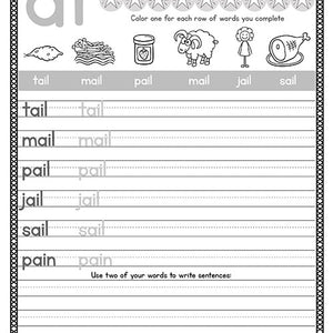 Handwriting with Vowels & Controlled R