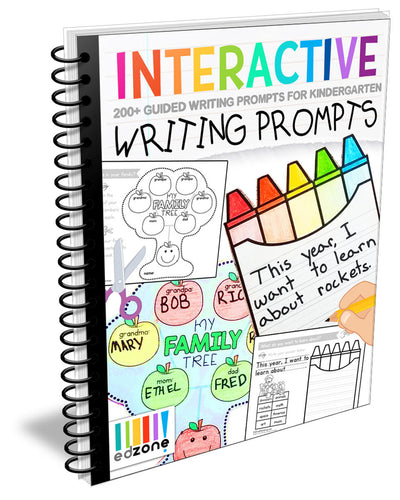 Kindergarten Writing Prompts: A Year of Interactive Guided Writing