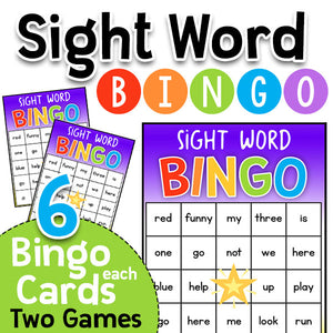 Sight Word Bingo: Dolch 220 PrePrimer