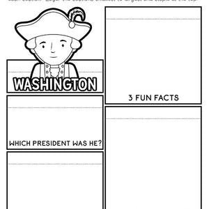 President's Day Kinder S.M.A.R.T. Pack