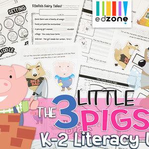 The Three Little Pigs Literacy Pack
