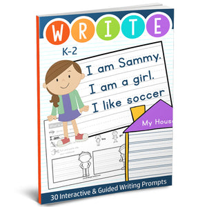 Interactive Writing Prompts: Kindergarten
